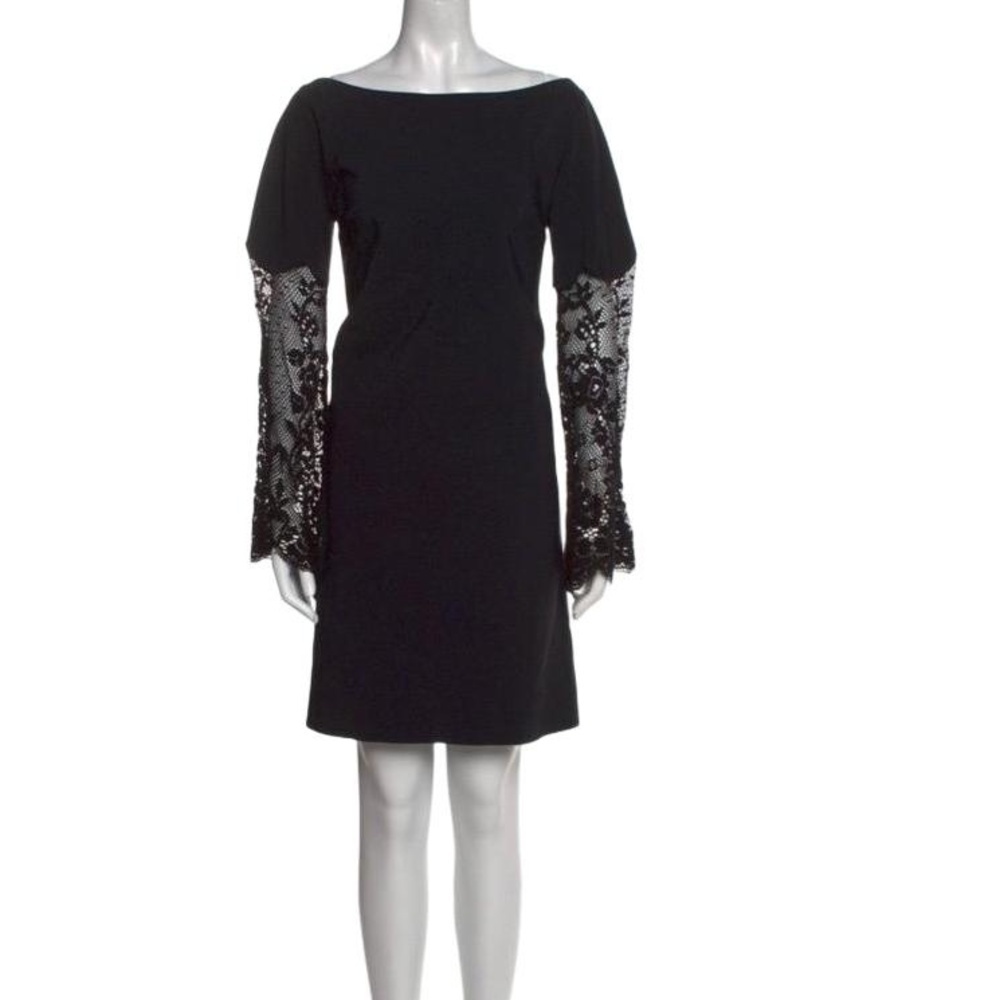 Chiara Boni le Petite robe made in Italy Lace Bell Sleeves Cocktail Dress 12